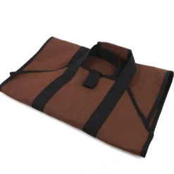 Het rea Kistor & Koffertar>Vedkorg i canvas, eldstadsväska i canvas, vattenavvisande vedkorg, hopfällbara tillbehör för eldstad, perfekt för vedeldade kaminer, camping-Glad