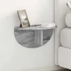 vidaXL Hyllor>Vägg hylla Grå Sonoma 38 x 19 x 19 cm Konstruerat trä