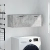 vidaXL Skåp>Väggskåp betonggrå 100x36,5x35 cm konstruerat trä