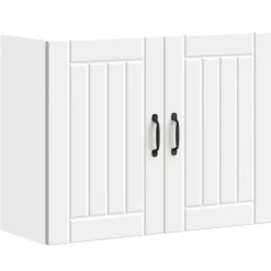 vidaXL Skåp>Väggskåp för kök Lucca vit konstruerat trä