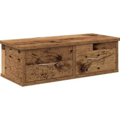 vidaXL Tv-Bänkar>Väggskåp gammalt trä 60x26x18,5 cm konstruerat trä
