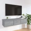 vidaXL Tv-Bänkar>Väggskåp grå sonoma 88x26x18,5 cm konstruerat trä