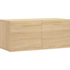vidaXL Skåp>Väggskåp sonoma-ek 80x36,5x35 cm konstruerat trä
