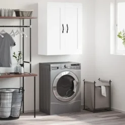 vidaXL Skåp>Väggskåp vit 69,5x34x90 cm konstruerat trä