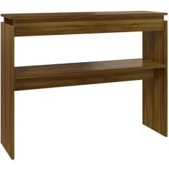 vidaXL Småbord>Avlastningsbord ek 102x30x80 cm konstruerat trä