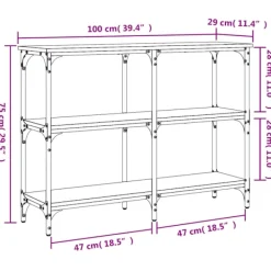 vidaXL Hyllor><noscript><img width=