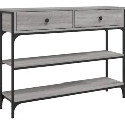 vidaXL Småbord>Avlastningsbord sonoma 100x25x75 cm konstruerat trä