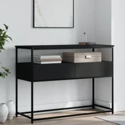 vidaXL Småbord>Avlastningsbord 100x40x75 cm konstruerat trä