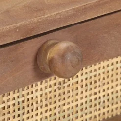 vidaXL Småbord>Avlastningsbord 100x35x76 cm massivt mangoträ