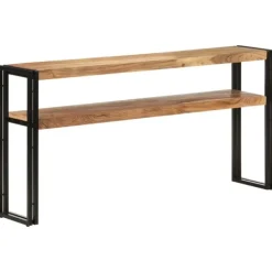 vidaXL Småbord>Avlastningsbord 150x30x75 cm massivt akaciaträ