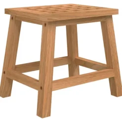 vidaXL Pallar>Badrumspall 29x22,5x25,5 cm massivt valnötsträ