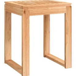 vidaXL Pallar>Badrumspall 40x30x46 cm massivt valnötsträ