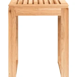 vidaXL Pallar>Badrumspall 40x30x46 cm massivt valnötsträ