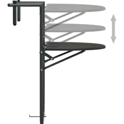 vidaXL Balkongmöbler><noscript><img width=
