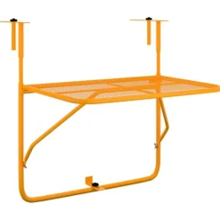 vidaXL Balkongmöbler>Balkongbord 60x40 cm stål