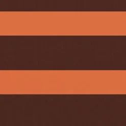 vidaXL Balkongmöbler>Balkongskärm orange och brun 75x600 cm oxfordtyg