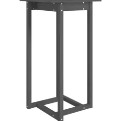 vidaXL Småbord>Barbord 60x60x110 cm massiv furu