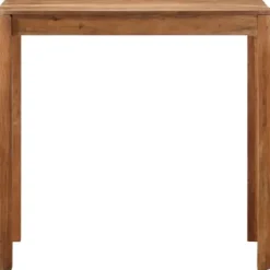 vidaXL Matbord>Barbord massivt trä med honungsfinish 110x55x106 cm