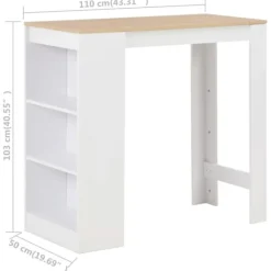 vidaXL Matbord><noscript><img width=