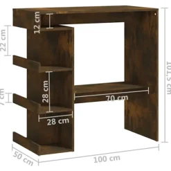 vidaXL Matbord><noscript><img width=
