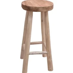 vidaXL Stolar>Barstol teak