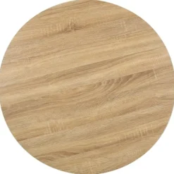vidaXL Småbord>Bistrobord ljus 80 cm MDF