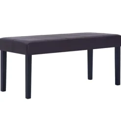 vidaXL Balkongmöbler>Bänk 106 cm konstläder