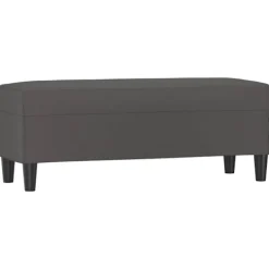 vidaXL Balkongmöbler>Bänk 100x35x41 cm konstläder