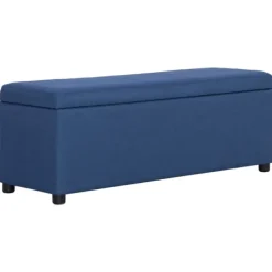 vidaXL Kistor & Koffertar>Bänk med förvaringsutrymme 116 cm polyester
