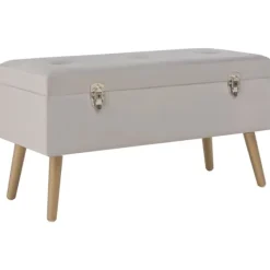 vidaXL Kistor & Koffertar>Bänk med förvaringsutrymme 80 cm sammet