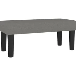 vidaXL Balkongmöbler>Bänk mörk 70x30x30 cm tyg