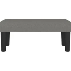 vidaXL Balkongmöbler>Bänk mörk 70x30x30 cm tyg