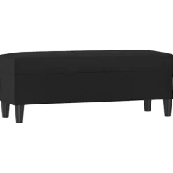 vidaXL Balkongmöbler>Bänk 100x35x41 cm konstläder