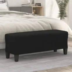 vidaXL Balkongmöbler>Bänk 100x35x41 cm mikrofibertyg