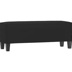 vidaXL Balkongmöbler>Bänk 100x35x41 cm mikrofibertyg