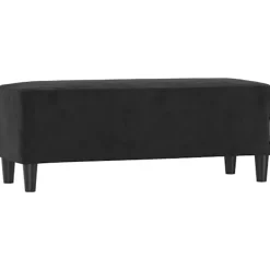 vidaXL Balkongmöbler>Bänk 100x35x41 cm sammet