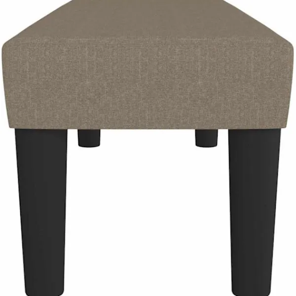 vidaXL Balkongmöbler>Bänk 100x30x30 cm tyg