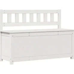 vidaXL Balkongmöbler>Bänk 110x41x76,5 cm massiv furu