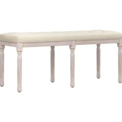 vidaXL Balkongmöbler>Bänk 110x40x49 cm tyg