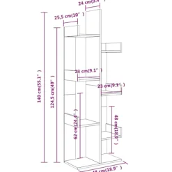 vidaXL Hyllor><noscript><img width=