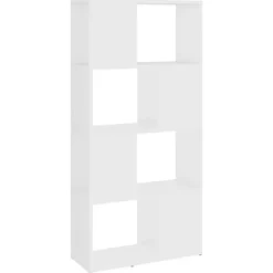 vidaXL Hyllor>Bokhylla Rumsavdelare 60x24x124,5 cm konstruerat trä