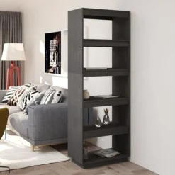 vidaXL Hyllor>Bokhylla/Rumsavdelare 60x35x167 cm massiv furu