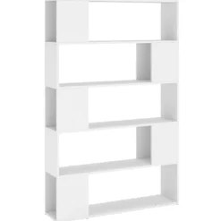 vidaXL Hyllor>Bokhylla/Rumsavdelare 100x24x155 cm konstruerat trä