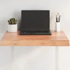 vidaXL Matbord>Bordsskiva ljus 60x40x(2-6) cm massivt trä levande kant