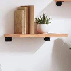 vidaXL Hyllor>Bordsskiva ljus 40x20x2 cm behandlad massiv ek