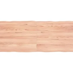 vidaXL Matbord>Bordsskiva ljus 140x60x(2-4) cm massivt trä levande kant