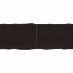 vidaXL Soffbord>Bordsskiva mörk 140x50x(2-6) cm massivt trä levande kant