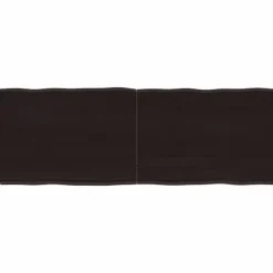 vidaXL Soffbord>Bordsskiva mörk 140x50x(2-6) cm massivt trä levande kant