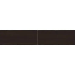 vidaXL Matbord>Bordsskiva mörk 200x40x(2-6) cm massivt trä levande kant