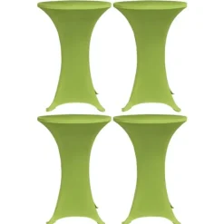 vidaXL Matbord>Bordsöverdrag 4 st 70 cm stretch